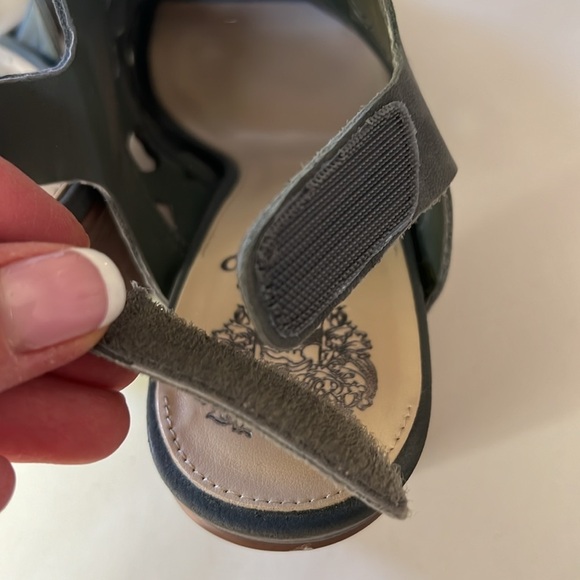 Vince Camuto Cutout Nubuck Caged Heeled Sandals-Deverly Gray 8 - Picture 8 of 14